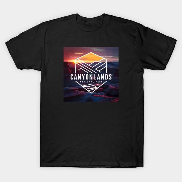 National Park Canyonlands Beautiful Landscape T-Shirt by Perspektiva